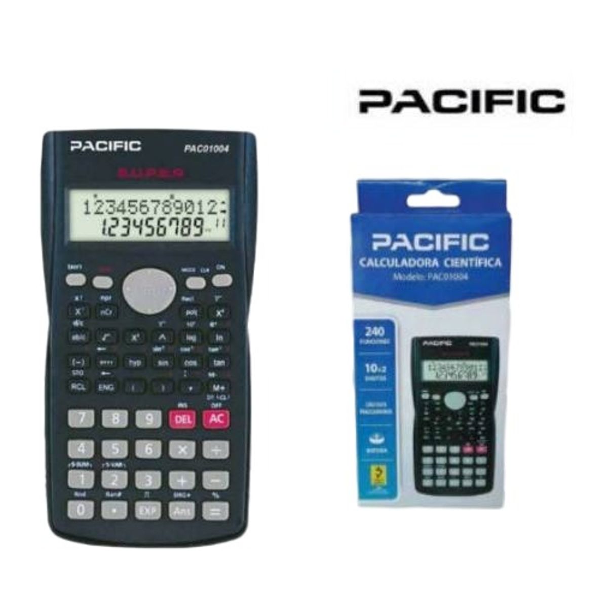 PACIFIC - Calculadora Cientifica 240 funciones PAC-1004