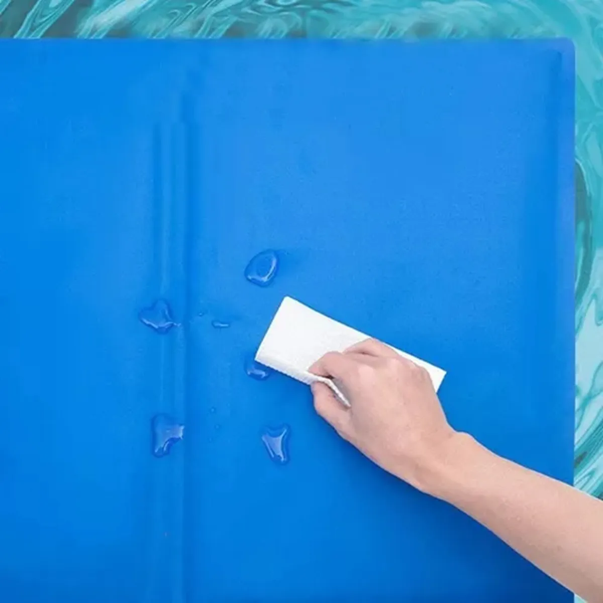 GENERICO - Manta Refrescante Mascotas Alfombra Cooling Perro-gato 65x50.