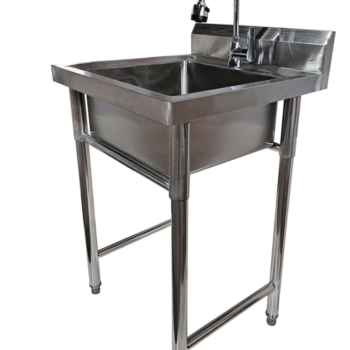 GENERICO - LAVAFONDO DE ACERO 50X50 CON LLAVE