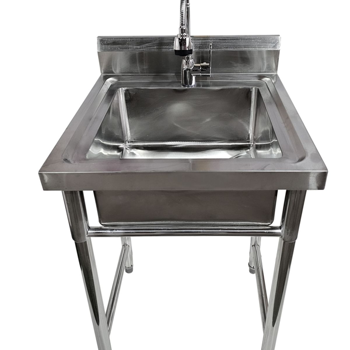 GENERICO - LAVAFONDO DE ACERO 50X50 CON LLAVE