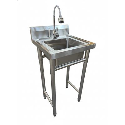 Imagen 2 del producto LAVAFONDO DE ACERO 50X50 CON LLAVE