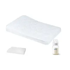 INFANTI - Colchón Snooze Anti-Colico-Reflujo Protector 107x67cm Regalo