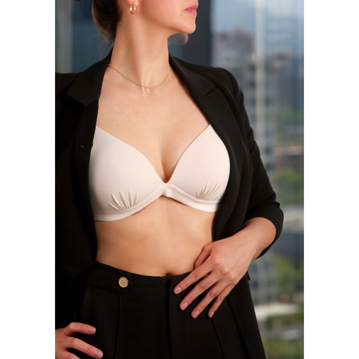 PURPURATTA - Ref Sostén Hanna con copa y sin varilla