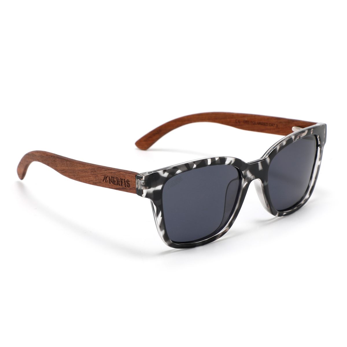 NERFIS - Anteojos de sol Nerfis Adam Carey Black polarizado