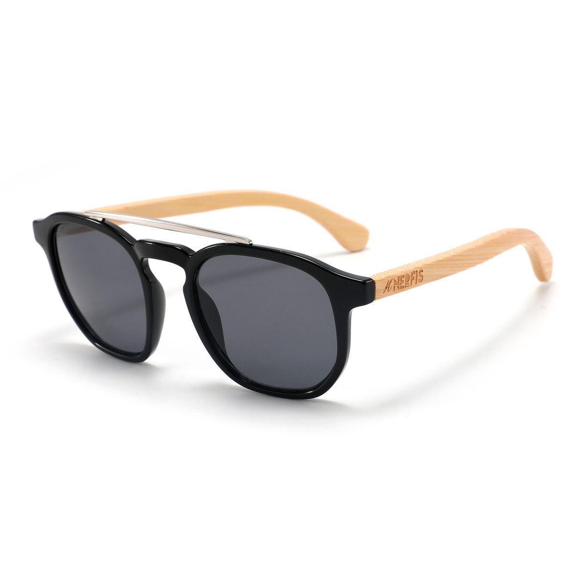 NERFIS - Anteojos de sol Nerfis Belt Bambú Black