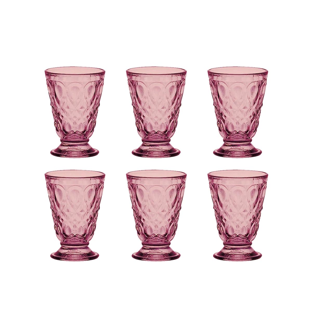 LA ROCHERE - SET 6 VASOS LYONNAIS BURDEO 200ML