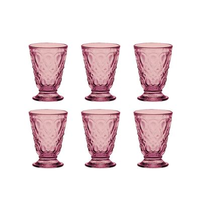 Imagen 2 del producto SET 6 VASOS LYONNAIS BURDEO 200ML