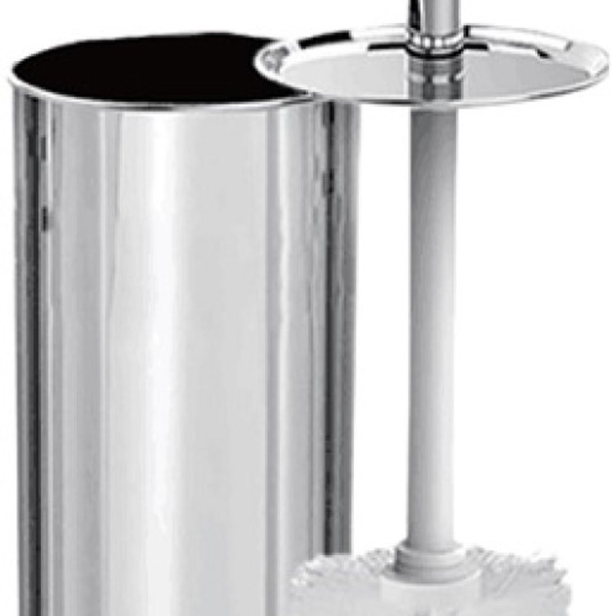 MODERN SPACE - Escobilla para WC latón cromado