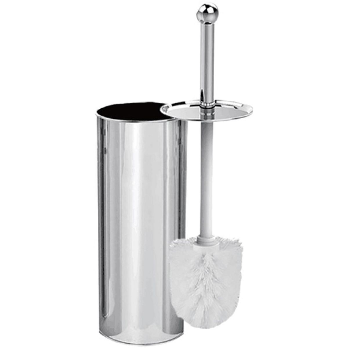 MODERN SPACE - Escobilla para WC latón cromado