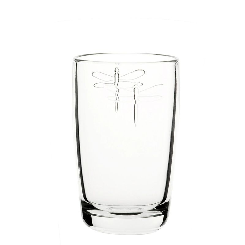 LA ROCHERE - SET 6 VASOS ALTOS LIBELULA 400ML