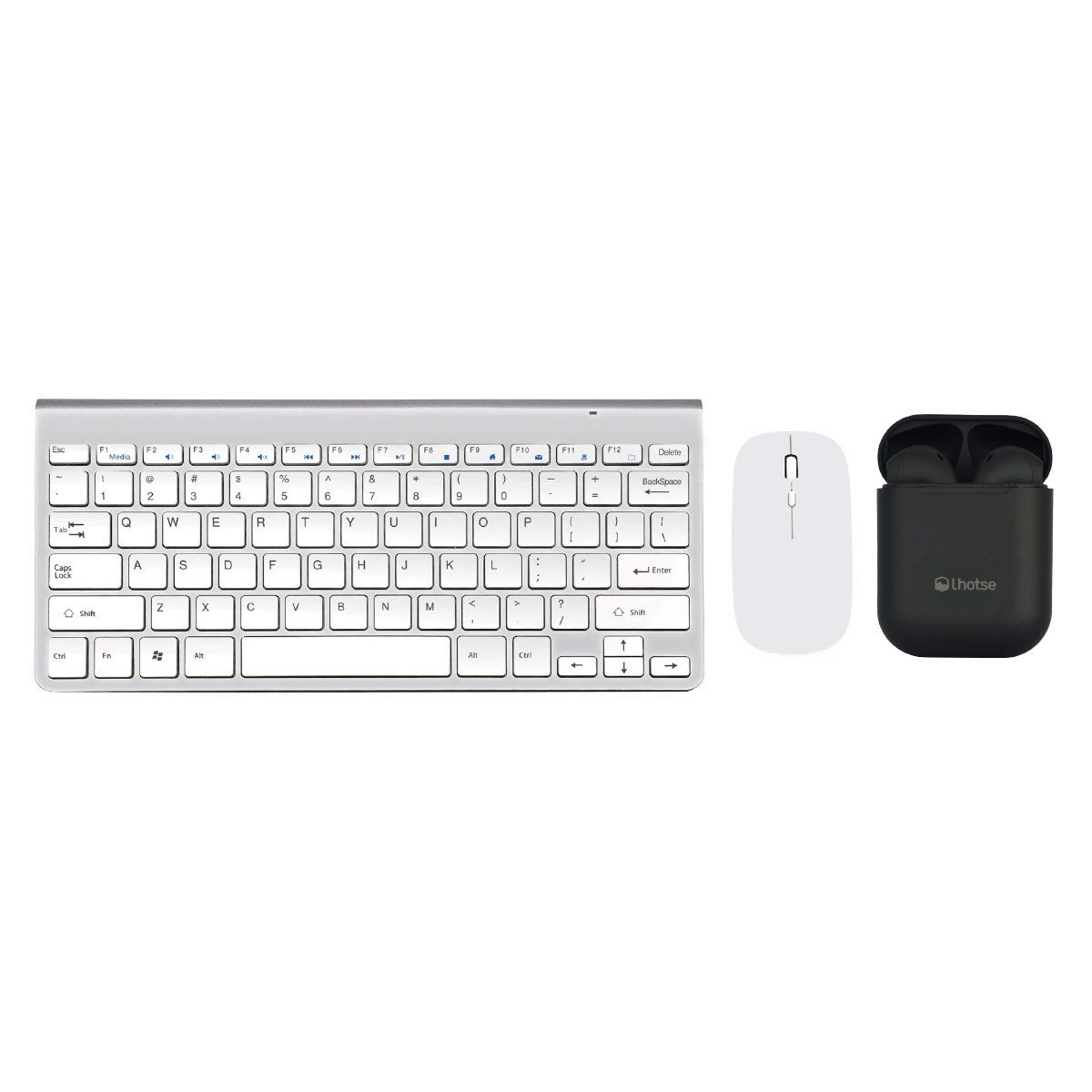 LHOTSE - Pack Teclado y Mouse Levo + Audífonos Lhotse Rm12 Negro