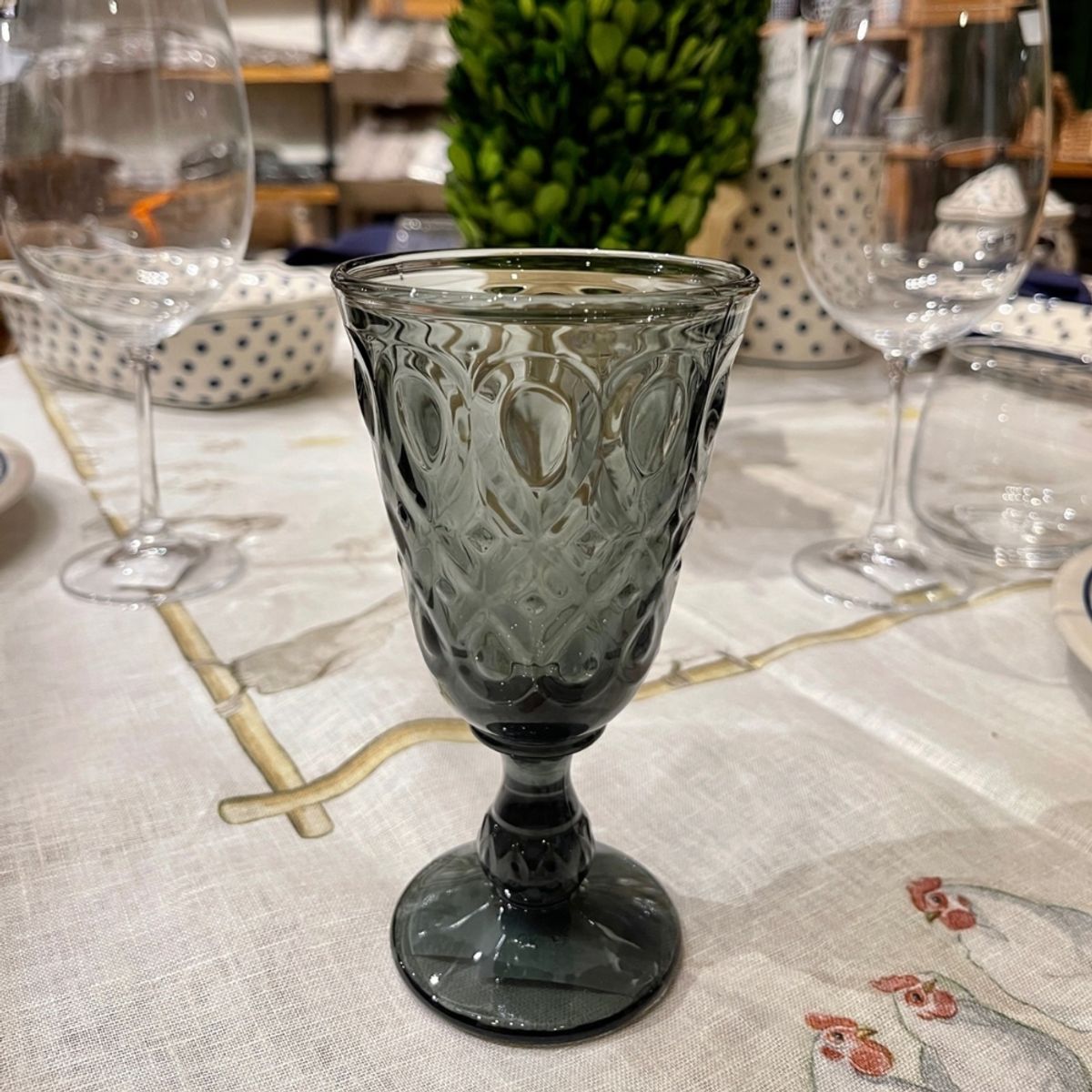 LA ROCHERE - SET 6 COPAS LYONNAIS GRIS 230ML