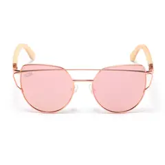 NERFIS - Anteojos de sol Brownell Bambú Rose