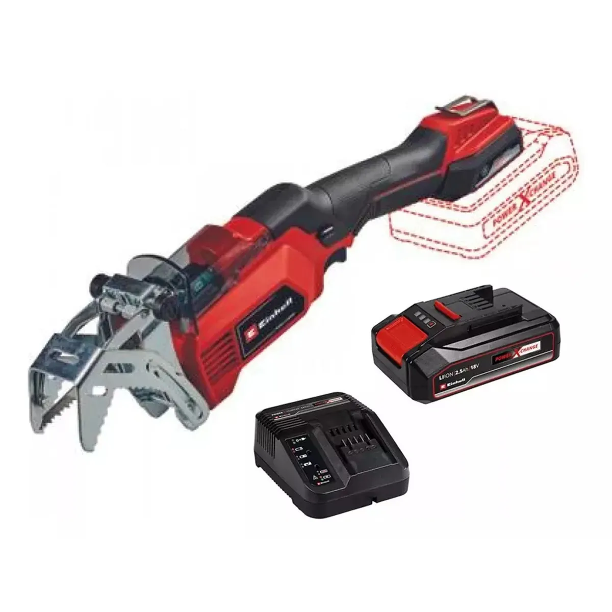 EINHELL - Sierra Sable Podadora Inalámbrica 18v Bat Cargador Einhell 3408290-12