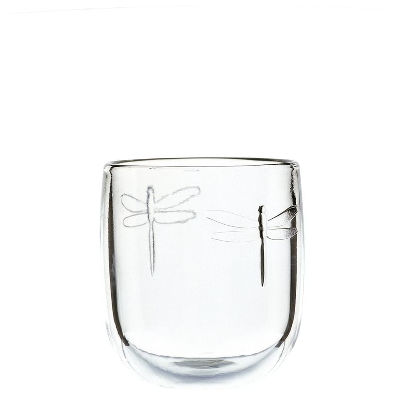 LA ROCHERE - SET 6 VASOS LIBELULA 280ML