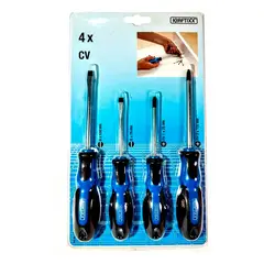 GENERICO - Kit Set Juego Destornilladores 4 Piezas Kraftixx 141190