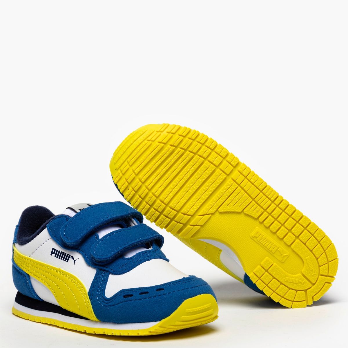 PUMA - Carina L Ps Zapatilla Urbana Niña Blanca