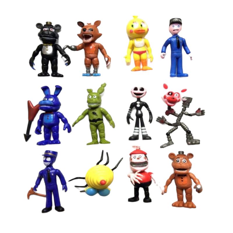 GENERICO - Five Nights at Freddys Set 12 Figuras
