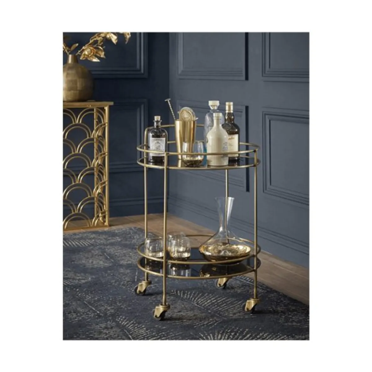 MSA MUEBLES SANTA ANA - CARRO DE BAR GOTINGA