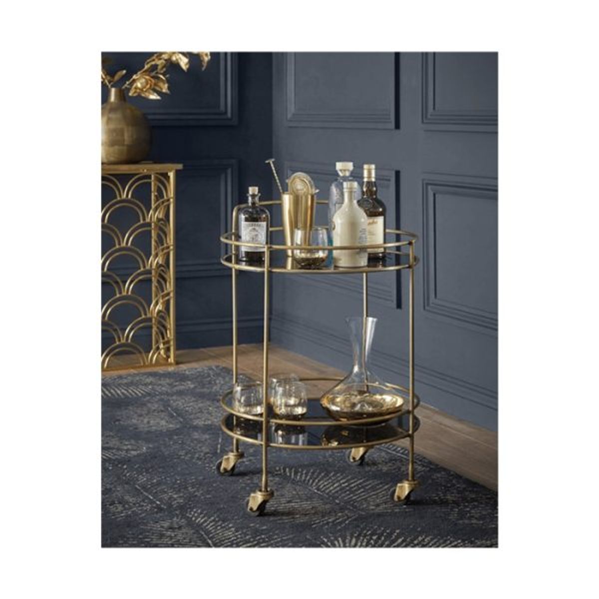 MSA MUEBLES SANTA ANA - CARRO DE BAR GOTINGA