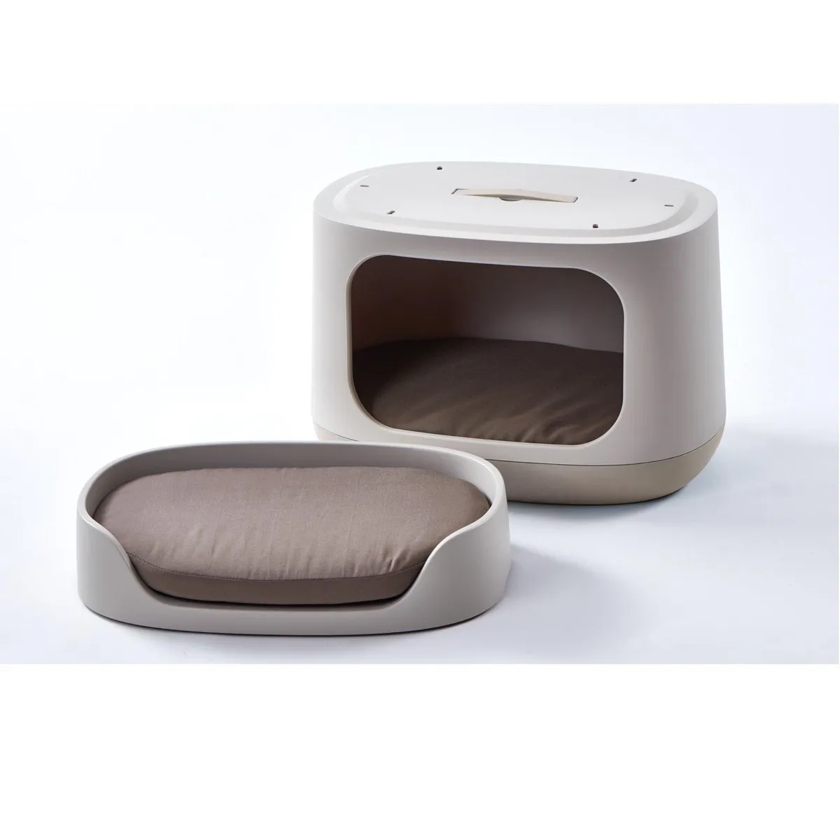 KETER - Cama Para Perros Gatos Pet Bunkbed - Beige - pequeño