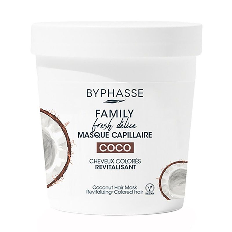 BYPHASSE - Mascarilla Coco Cabello Tinturado 250ml