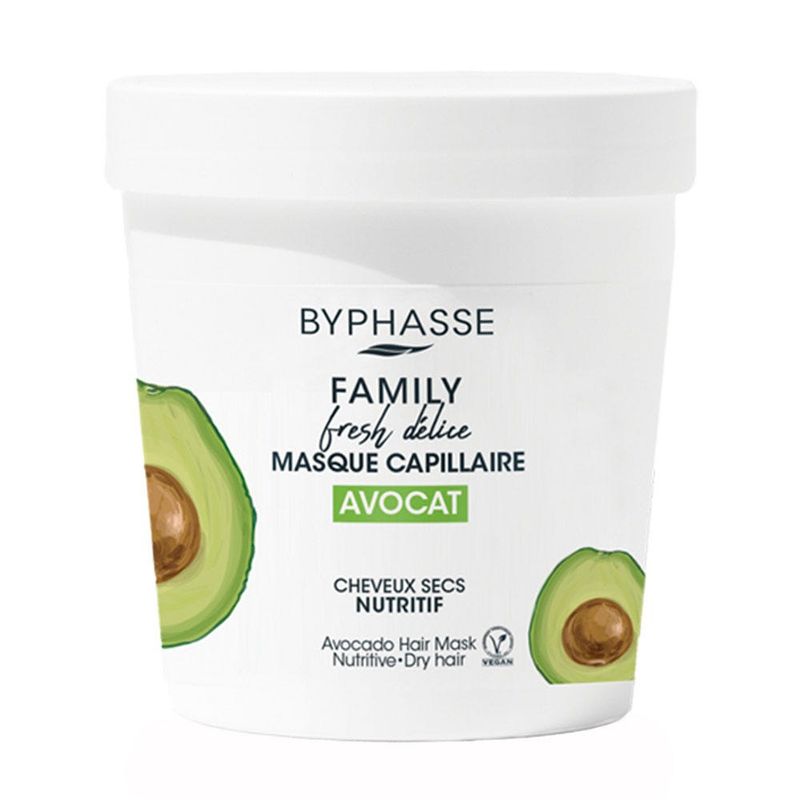BYPHASSE - Mascarilla Aguacate Cabello Seco 250ml