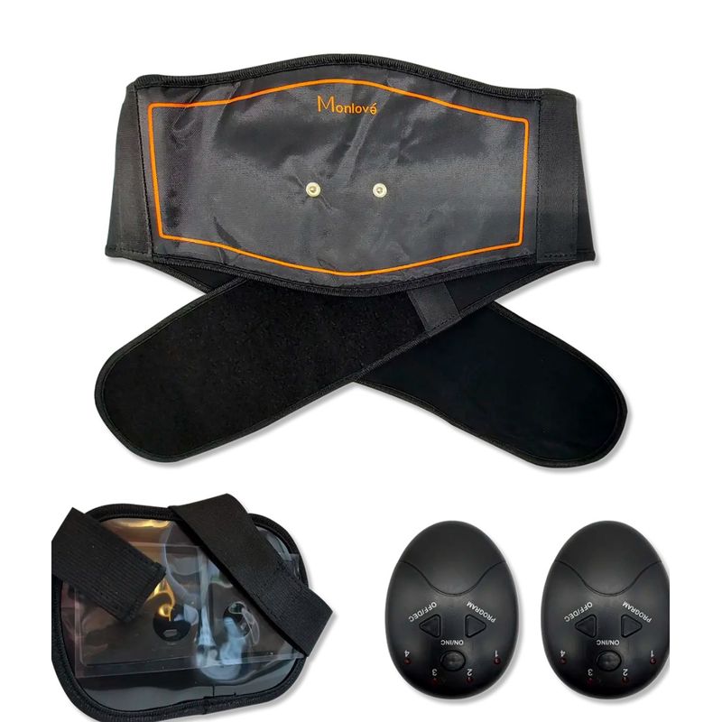 GENERICO - Cinturon Electroestimulador Corporal  Fisico Portatil