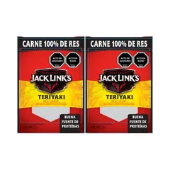 JACK - Snack Carne Seca Links Teriyaki 25gr Pack 2und.