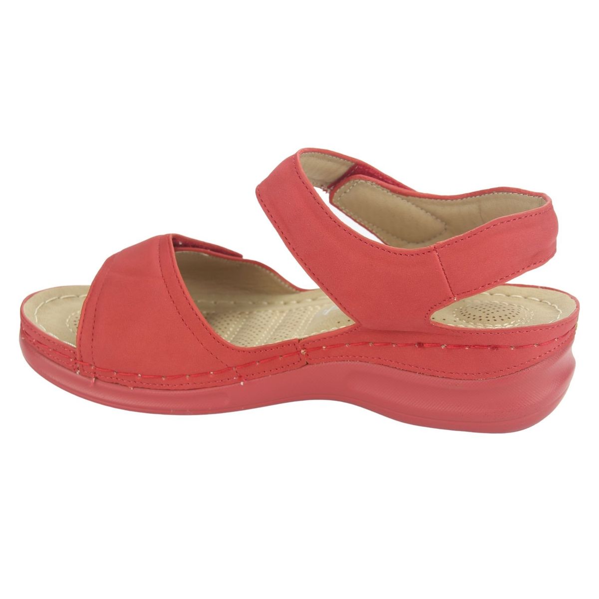 CHALADA - Sandalia Mujer Rojo Casual Chalada Kon-15