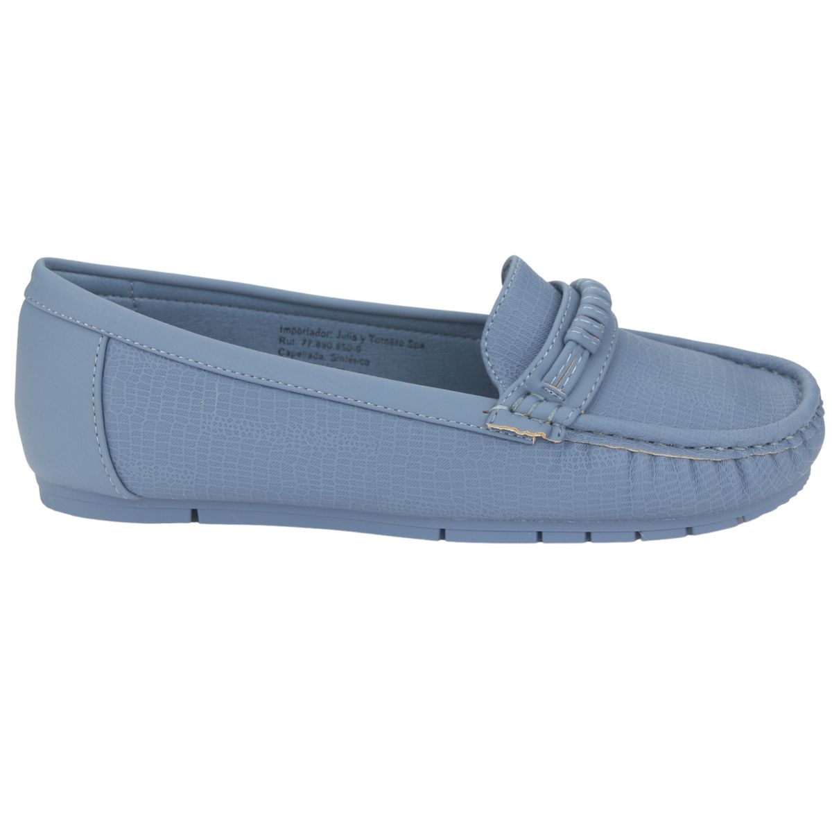 CHALADA - Mocasin Mujer Azul Casual Chalada Cusco-35