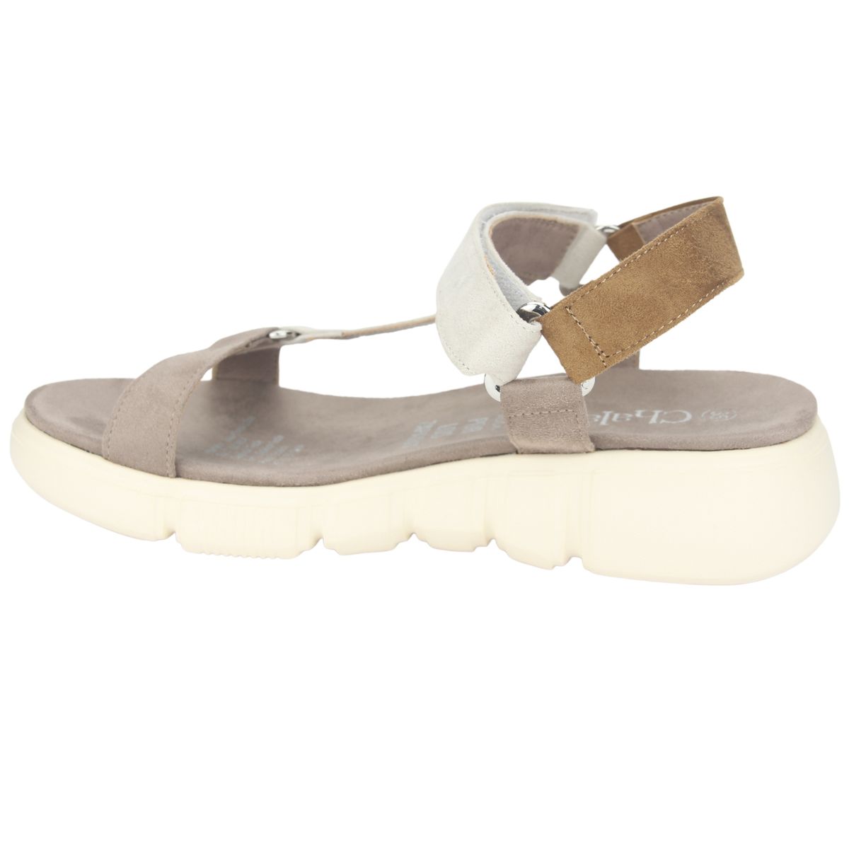 CHALADA - Sandalia Mujer Taupe Casual Chalada Nazca-30