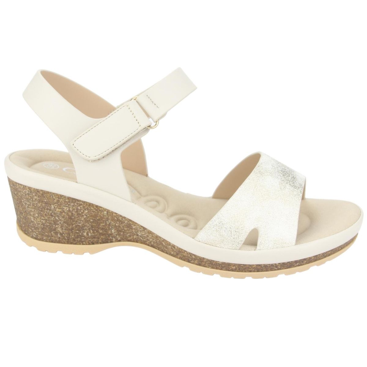 CHALADA - Sandalia Mujer Plateado Casual Chalada Ica-31