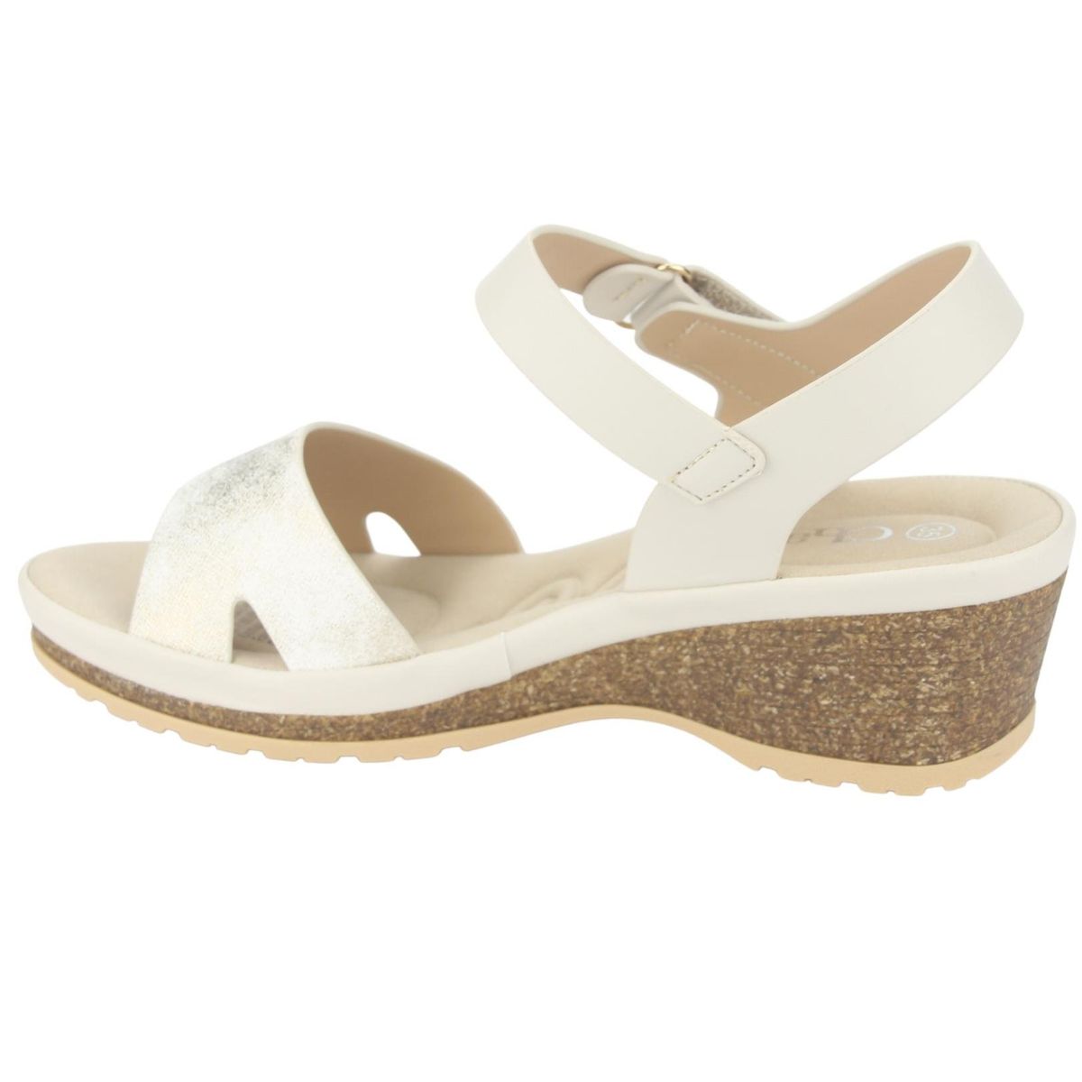 CHALADA - Sandalia Mujer Plateado Casual Chalada Ica-31