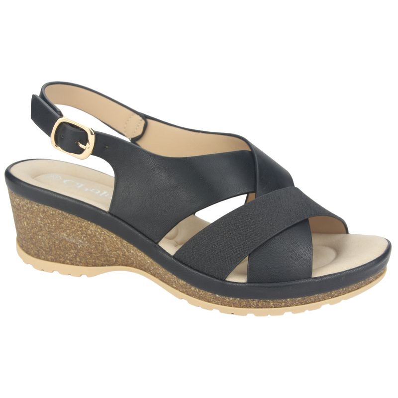 CHALADA - Sandalia Mujer Negro Casual Chalada Ica-30