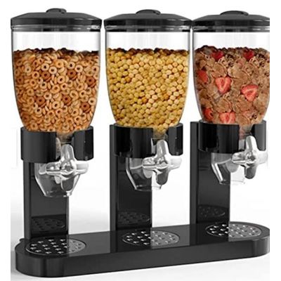 Imagen 2 del producto Dispensador Triple De Mesa Cereal Granos Dulces Frutos Secos