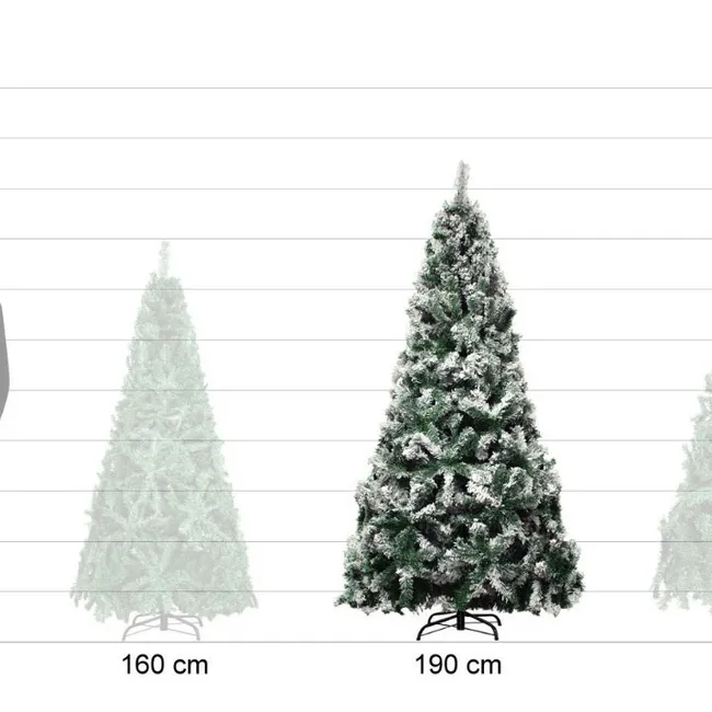 JARDIMEX - Arbol De Navidad 1.9 M Nevado Jardimex