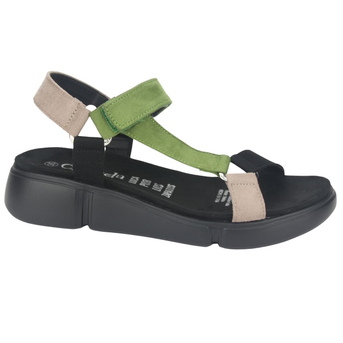 CHALADA - Sandalia Mujer Negro Casual Chalada Nazca-30