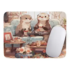 GENERICO - Mouse Pad Nutria Arte de animales - 17cm X 21cm D6