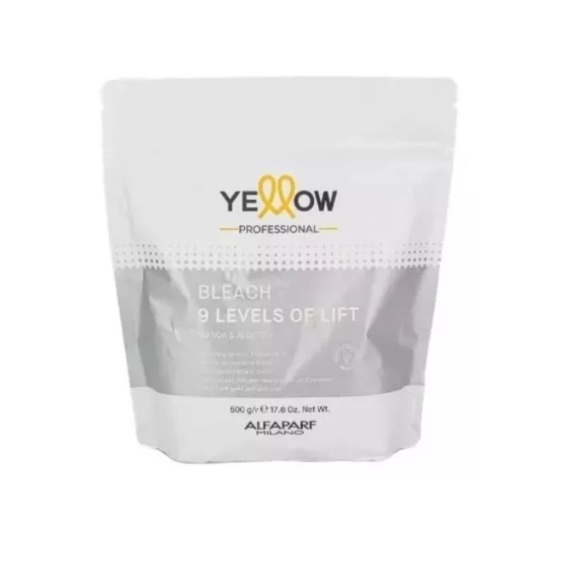 ALFAPARF MILANO - POLVO DECOLORANTE 9 TONOS YELLOW ALFAPARF 500 G.