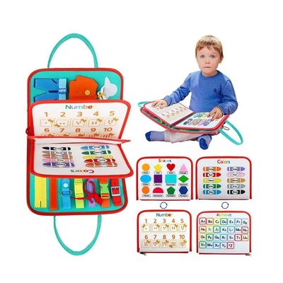 Imagen 2 del producto Libro Sensorial Y Didáctico Desarrollo Habilidades Rosa