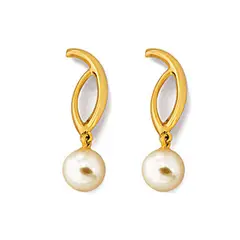 VANITE - Aros Mujer Bañado en Oro Sophy
