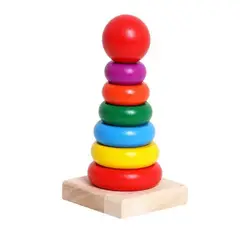 GENERICO - Torre Pequeña De Madera Juguete Didáctico Para Niños
