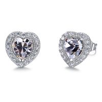 Aros Mujer Cristales Mia White