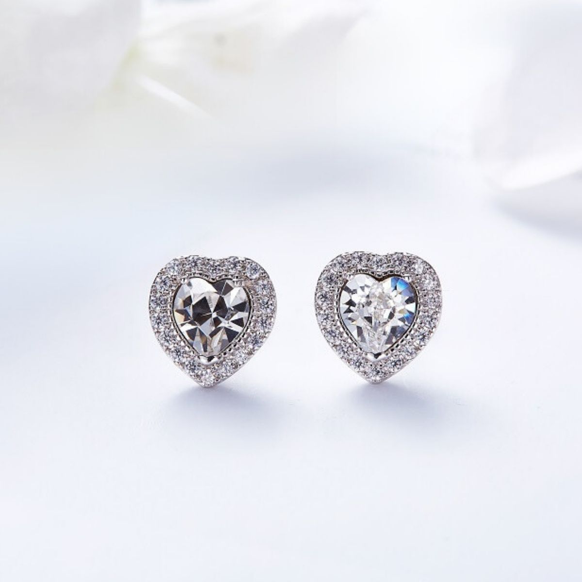 VANITE - Aros Mujer Cristales Mia White