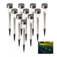 Set 20 Focos Faroles Solares Led, Con Estaca Para Jardin