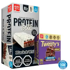YOURGOAL - Pack Protein Bite - Black & white y Mini Twentys fudge - YOUR GOAL
