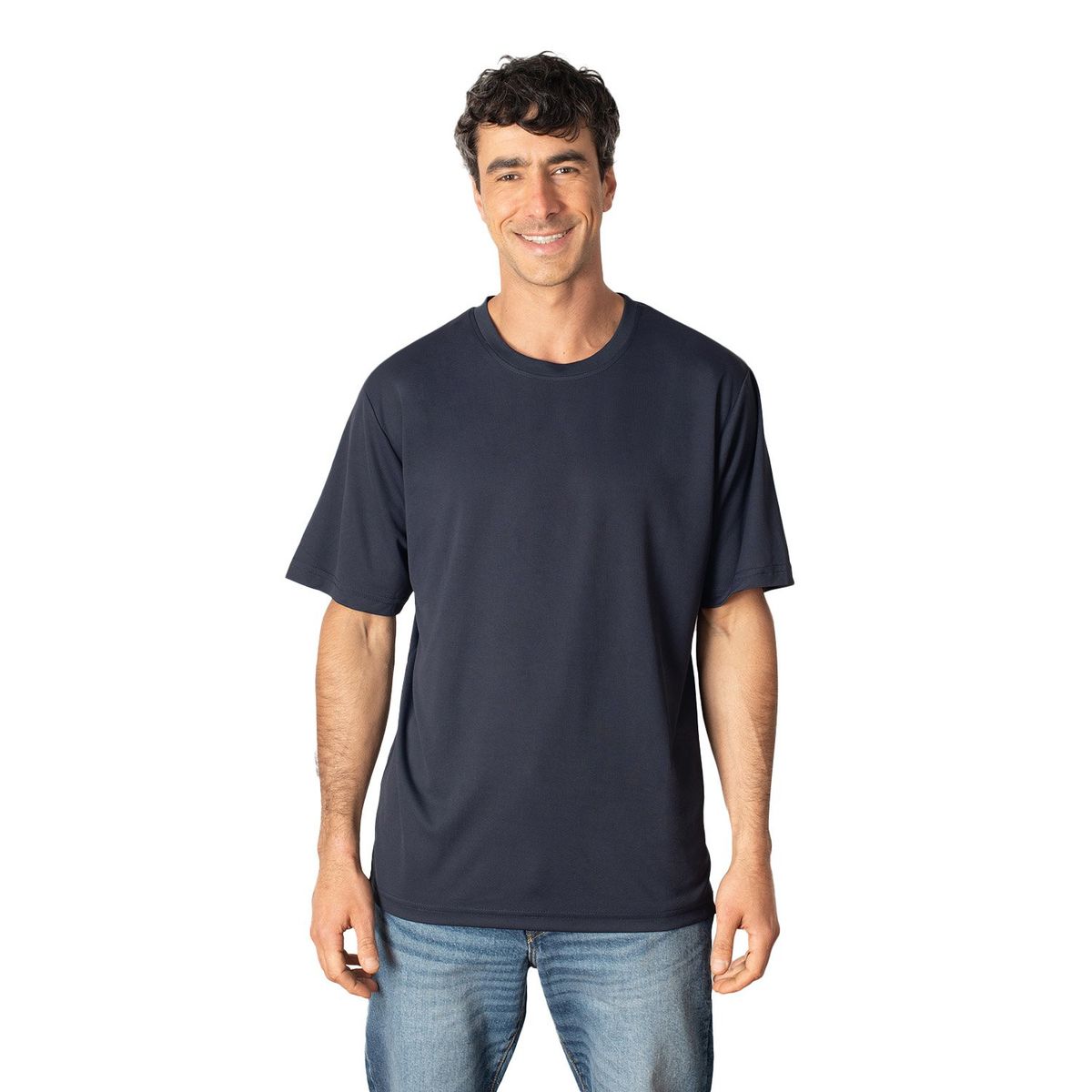 INDUSBORD - Polera Running Dryfit Quickdry Hombre Manga Corta UVpro Ripstop-