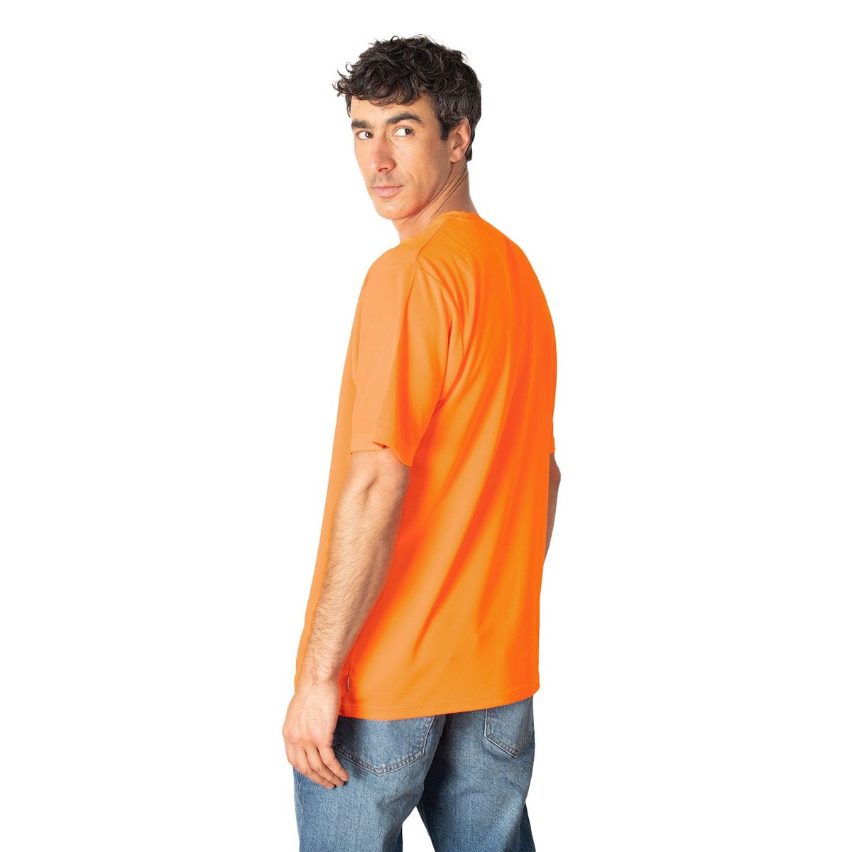 INDUSBORD - Polera Running Dryfit Quickdry Hombre Manga Corta UVpro Ripstop-