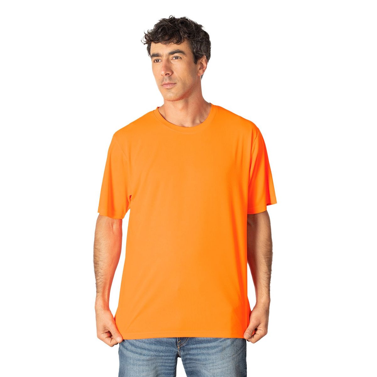 INDUSBORD - Polera Running Dryfit Quickdry Hombre Manga Corta UVpro Ripstop-